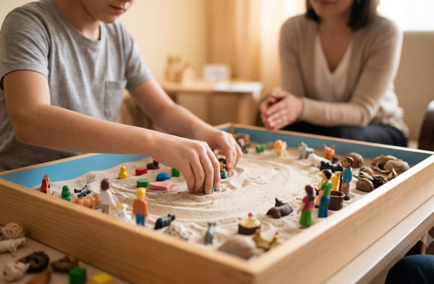 What Is Sand Tray Therapy and How Can It Support Emotional Expression?